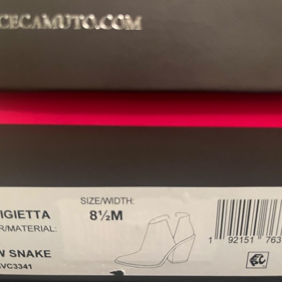 Vince Camuto Gigetta Booties—in original box - Picture 5 of 5